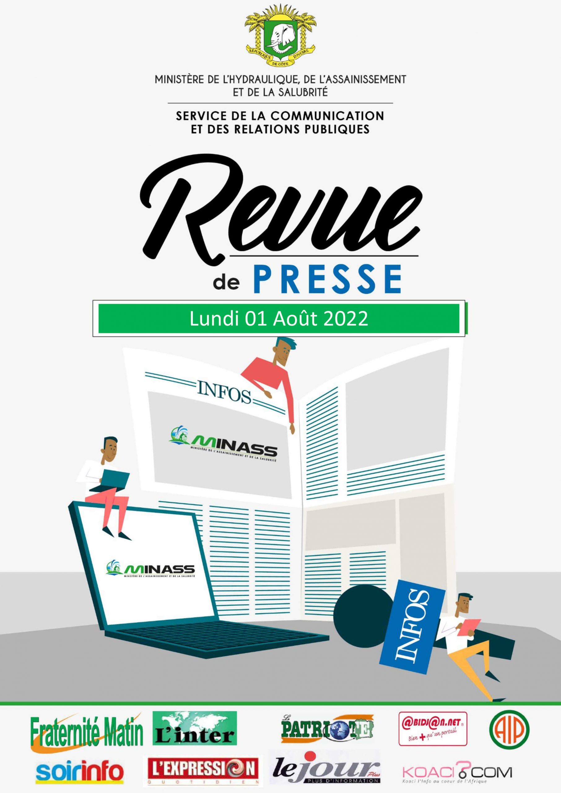 Coupure de presse du vendredi 30 août 2022