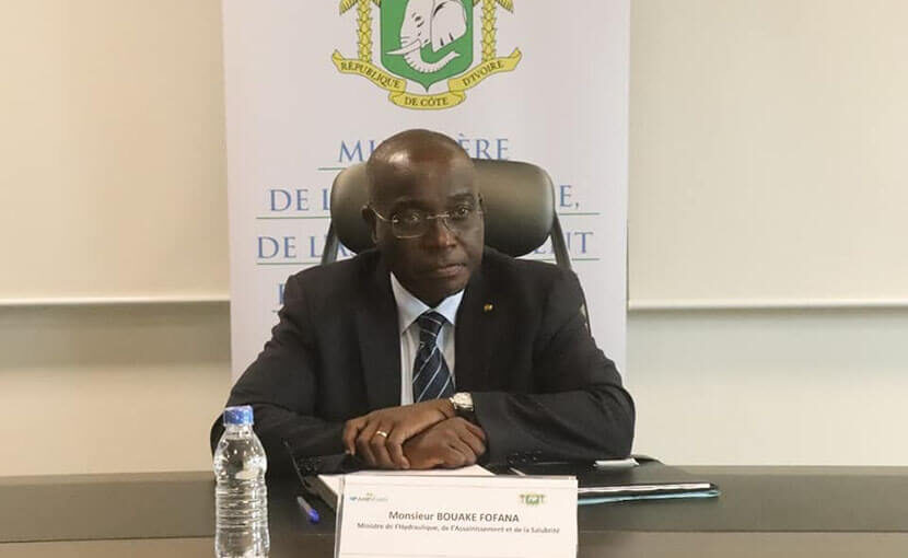 Le Ministre de l’Hydraulique de l’Assainissement et de la Salubrité reçoit une délégation Allemande (GAPWAS)