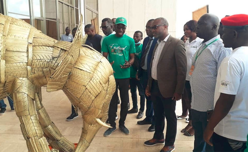Le MINHAS apporte sa caution  à l’exposition des objets recyclés à Yamoussoukro