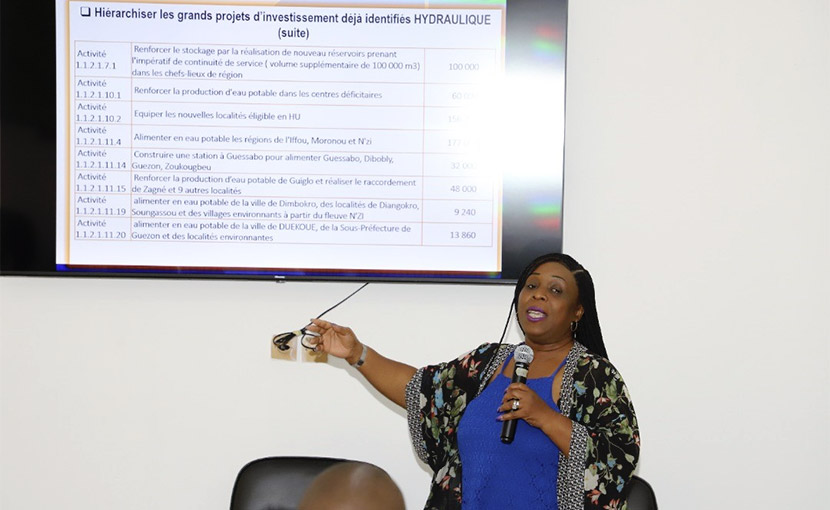 Coopération Côte d’Ivoire – Allemagne : Les projets du Ministère présentés aux structures allemandes dans le secteur de l’Eau et de l’Assainissement