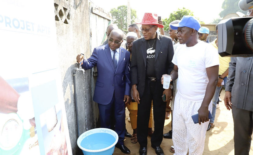 Accès à l’eau potable Abidjan: 2 500 branchements sociaux offerts à 5 sous quartiers de la commune d’Attécoubé